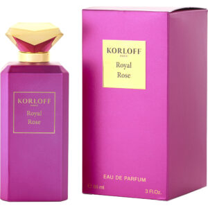 Korloff Royal Rose Eau de Parfum for Women – 3 oz
