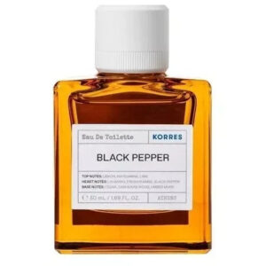 Korres Black Pepper Eau de Toilette for Men – 1.7 oz