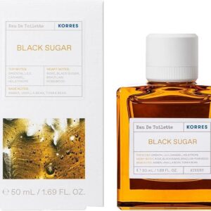 Korres Black Sugar Eau de Toilette for Women – 1.7 oz