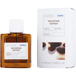 Korres Mountain Pepper EDT Spray 1.7 oz for Men