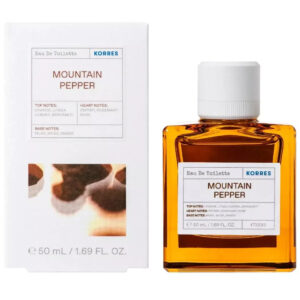 Korres Mountain Pepper Eau de Toilette for Men – 1.7 oz