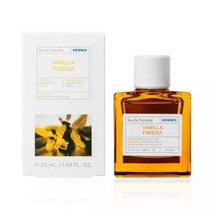 Korres Vanilla Freesia Eau de Toilette for Unisex – 1.7 oz