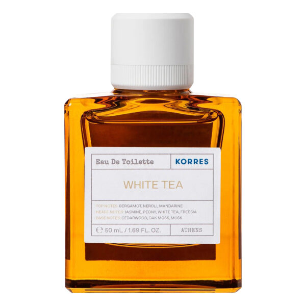 Korres White Tea Eau de Toilette for Women – 1.7 oz
