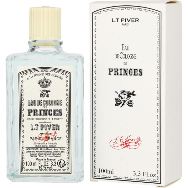 L.T. Piver Des Princes SPLASH Eau de Cologne for Men – 3.3 oz
