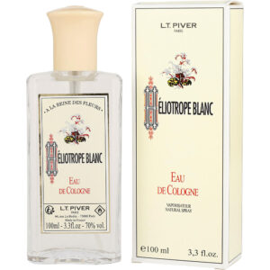 L.T. Piver Heliotrope Blanc Eau de Cologne for Women – 3.3 oz