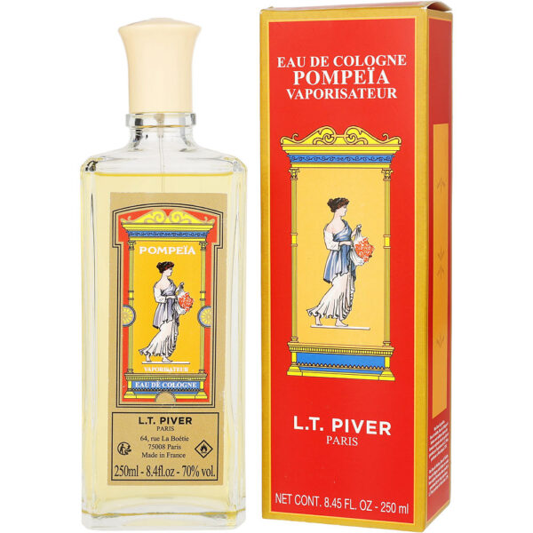 L.T. Piver Lotion Pompeia Eau de Cologne for Women – 8.45 oz