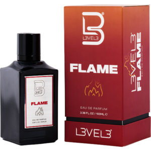 L3vel3 Flame Eau de Parfum for Men – 3.38 oz