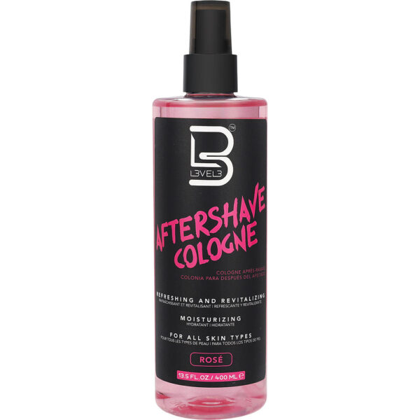 L3vel3 Rose by L3VEL3 AFTERSHAVE COLOGNE SPRAY 13.5 OZ