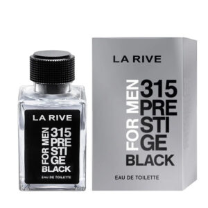 La Rive 315 Prestige Black Eau de Toilette for Men – 3.4 oz