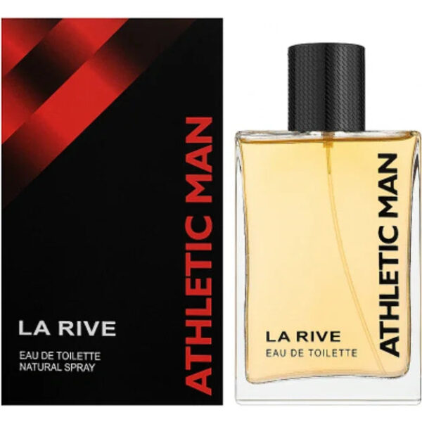 La Rive Athletic Man Eau de Toilette for Men – 3 oz
