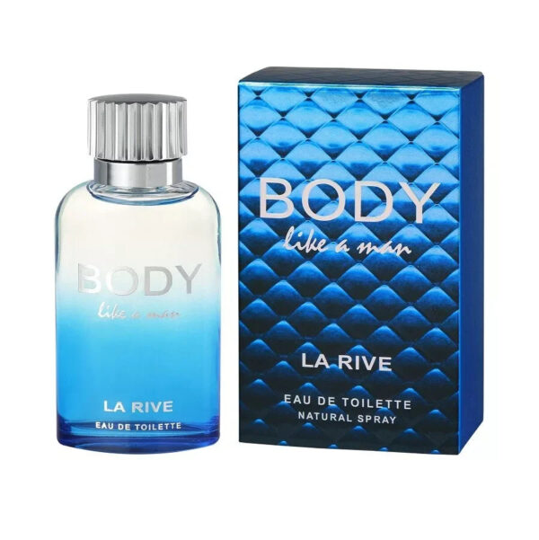 La Rive Body Like Eau de Toilette for Men – 3 oz