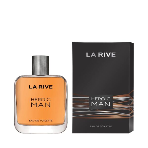 La Rive Heroic Man Eau de Toilette for Men – 3.4 oz