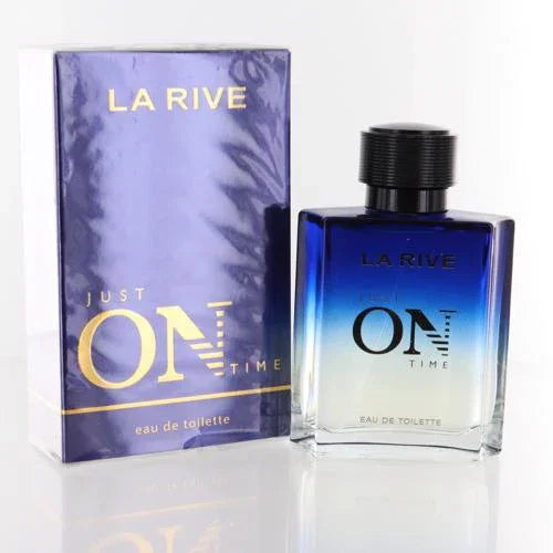 La Rive Just On Time Eau de Toilette for Men – 3.4 oz