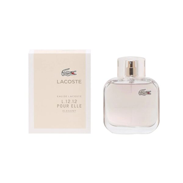 Lacoste Eau De Lacoste L.12.12 Pour Elle Elegant Eau de Toilette for Women – 3 oz