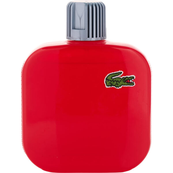 Lacoste Eau De Lacoste L.12.12 Rouge ENERGETIC * Eau de Toilette for Men – 3.3 oz