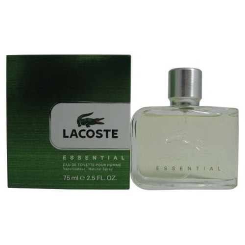 Lacoste Essential Eau de Toilette for Men – 2.5 oz