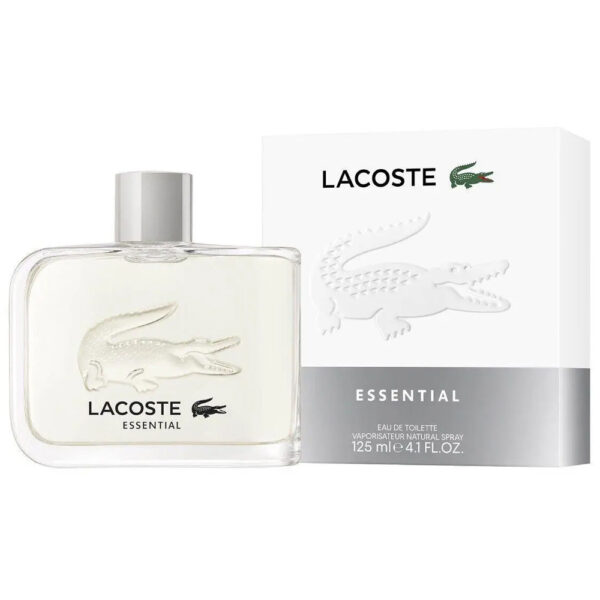 Lacoste Essential Eau de Toilette for Men – 4.2 oz