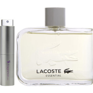 Lacoste Essential TRAVEL Eau de Toilette for Men – 0.27 oz