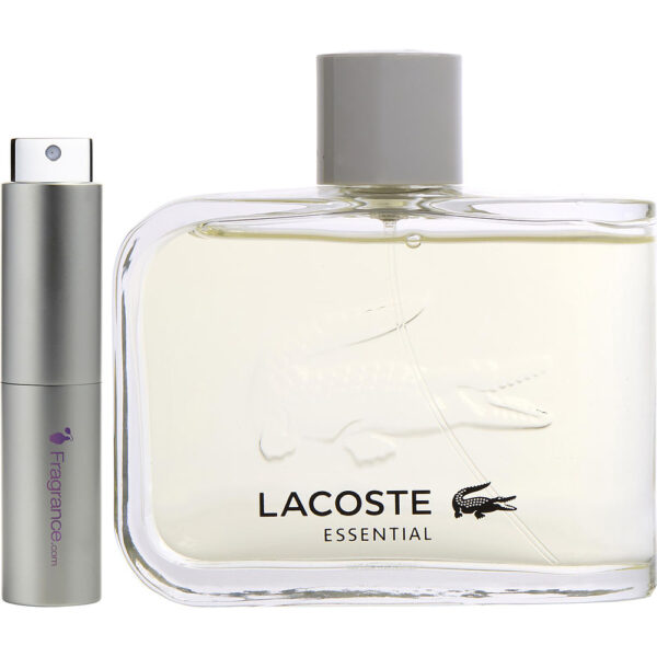 Lacoste Essential TRAVEL Eau de Toilette for Men – 0.27 oz