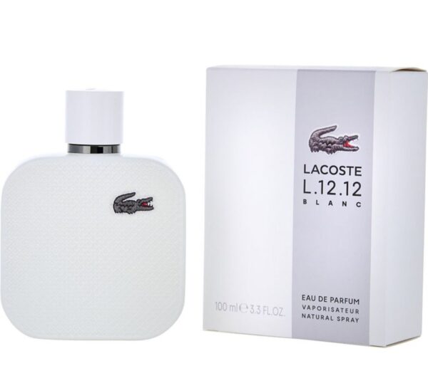 Lacoste L.12.12 Blanc Eau de Parfum for Men – 3.3 oz