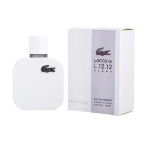 Lacoste L.12.12 Blanc Eau de Parfum for Men – 1.7 oz
