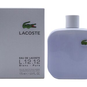 Lacoste L.12.12 Blanc Eau de Toilette for Men – 5.9 oz