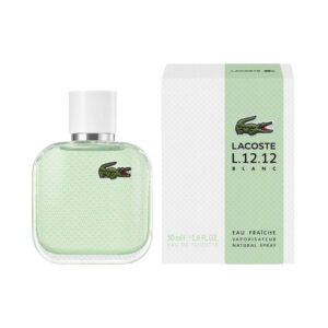 Lacoste L.12.12 Blanc Eau de Toilette for Men – 1.7 oz