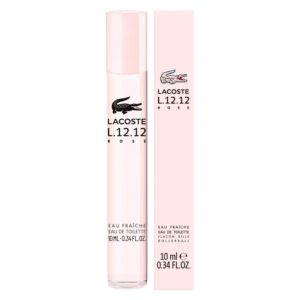 Lacoste L.12.12 Rose Eau de Toilette for Women – 0.33 oz