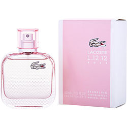 Lacoste L.12.12 Rose Sparkling EDT Spray 1.7 oz for Women