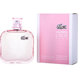 Lacoste L.12.12 Rose Sparkling EDT Spray 3.3 oz for Women