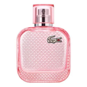 Lacoste L.12.12 Rose Sparkling Eau de Toilette for Women – 3.3 oz