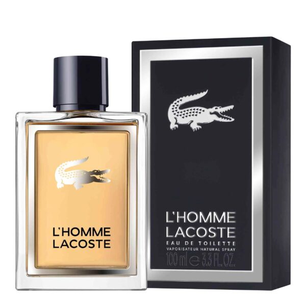 Lacoste L'Homme Eau de Toilette for Men – 3.3 oz