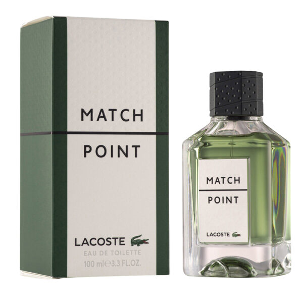 Lacoste Match Point Eau de Toilette for Men – 3.3 oz
