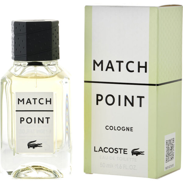 Lacoste Match Point Eau de Toilette for Men – 1.6 oz