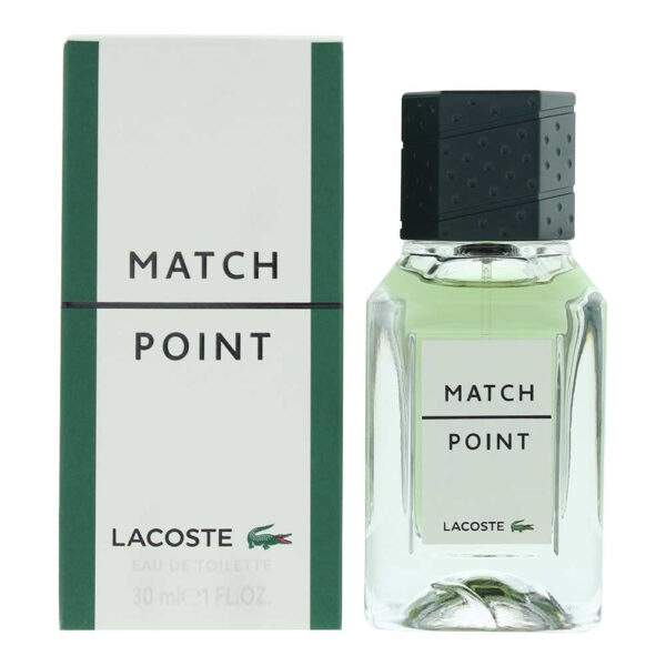 Lacoste Match Point Eau de Toilette for Men – 1 oz