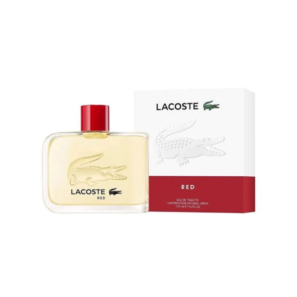 Lacoste Red Eau de Toilette for Men – 4.2 oz