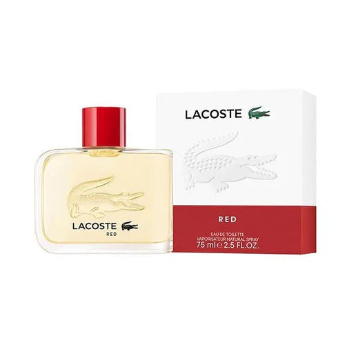Lacoste Red Eau de Toilette for Men – 2.5 oz