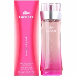 Lacoste Touch of Pink Eau de Toilette for Women – 3.0 oz