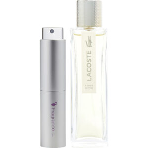 Lacoste TRAVEL Eau de Parfum for Women – 0.27 oz