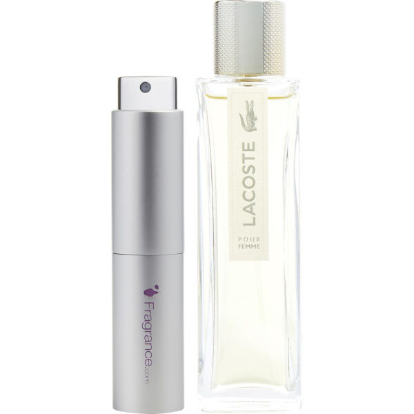 Lacoste TRAVEL Eau de Parfum for Women – 0.27 oz