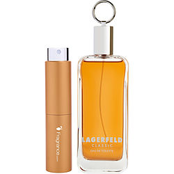 Lagerfeld by Karl Lagerfeld EDT SPRAY 0.27 OZ Travel Spray for Men