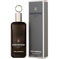 Lagerfeld Classic Grey Eau de Toilette for Men 3.3 oz