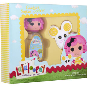 Lalaloopsy Crumbs Sugar Cookie EDT Spray 1.7 oz with Hair Clip