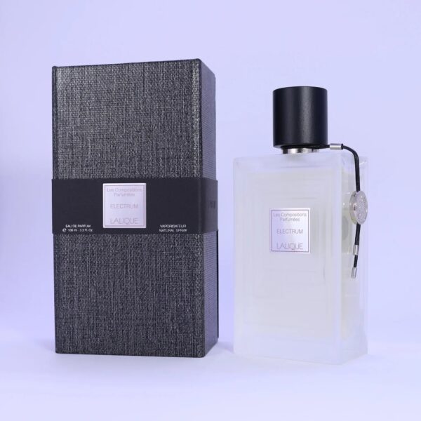 Lalique Les Compositions Parfumees Electrum Eau de Parfum for Unisex – 3.3 oz