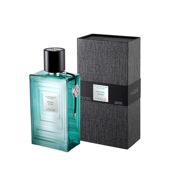 Lalique Les Compositions Parfumees Imperial Green Eau de Parfum for Men – 3.3 oz