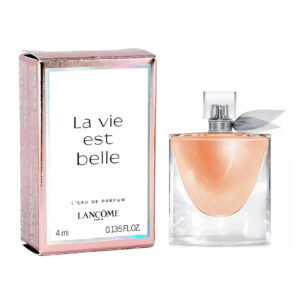 Lancome La Vie Est Belle Eau de Parfum for Women, 0.14 oz / 4 ml