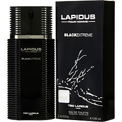 Lapidus Pour Homme Black Extreme by Ted Lapidus EDT 3.3 oz