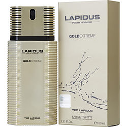 Lapidus Pour Homme Gold Extreme by Ted Lapidus EDT Spray 3.3 oz