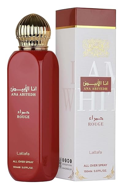 Lattafa Ana Abiyedh Rouge Body Spray for Women – 5.07 oz