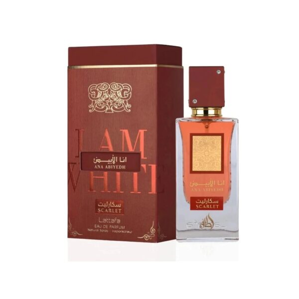 Lattafa Ana Abiyedh Scarlet Eau de Parfum for Unisex – 2 oz